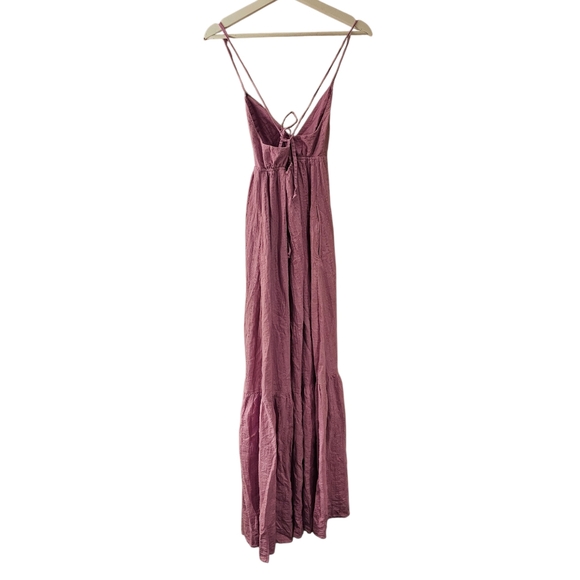 MARINE LAYER Lavender Tiered Kaia Maxi Dress sz XS Women's - Picture 5 of 7